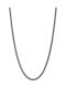 Men's Chain 03509 Steel 316L Black Art03509