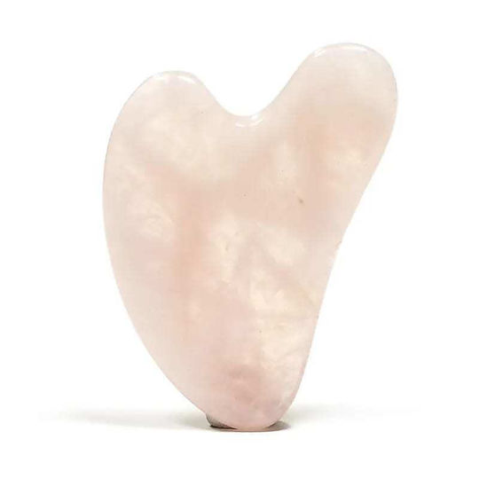 Original Rose Quartz Gesichtspflegegerät Massage Gua Sha Rose Quartz