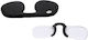 Moscow Mule Clip Nose Keychain Reading Glasses Nose Without Temples +1.50 Black
