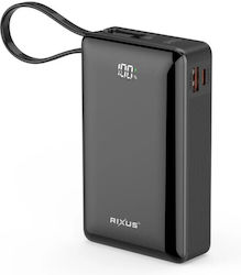 Rixus 20000mAh 22.5W Μαύρο