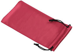 Brillenetui Microfiber Pouch Rote