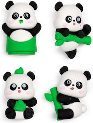 Radiergummi Figur Panda In Einer Mini-Box Verschiedene Designs 1 Stück Sta386