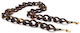 Acetate Eyeglass Chain Large Ring Handmade