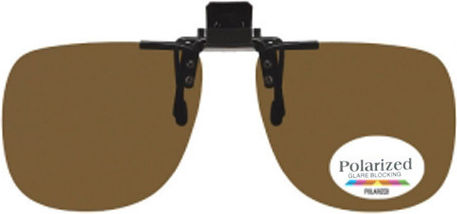 Opto S Clip On Sunglasses Brown Opto 62x54