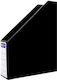 Metron Plastic Magazine File Organiser 25x33x8cm Black