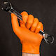 Lion Nitrile Exam Gloves Disposable Reinforced 50 Pieces 8 g Weight Per Glove Orange