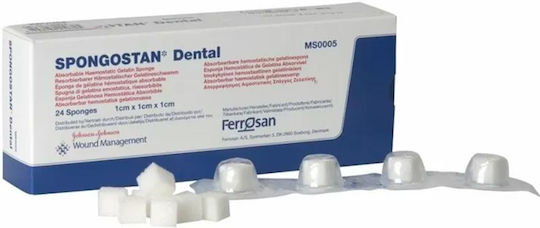 Ethicon Spongostan Dental Αιμοστατικό Βαμβάκι 1x1x1cm 1τμχ