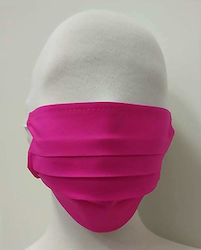 Mască Copii Țesătură Plisată Fuchsia