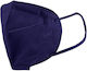 Protective Mask FFP2 Navy Blue Mask-KN95-10-(db...