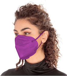 Μάσκα Προστασίας FFP2 Μωβ mask-KN95-50-(dprpl) ...