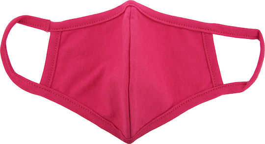 Kinder Schutzmaske Fridel Petit Wiederverwendbar Baumwollstoff Fuchsie 1 Stück