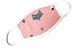 Kids Fabric Face Mask Pink Deer 1 Piece