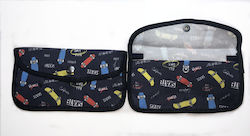 Gn Fabric Protection Case for Kids Mask 1 Piece Dark Blue