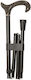 Faltbares Gehstock aus Aluminium Leopaard Griff