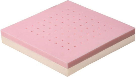 Viscoelastic Perforated Seat Pillow 44x44x7cm Capelli Kc934444