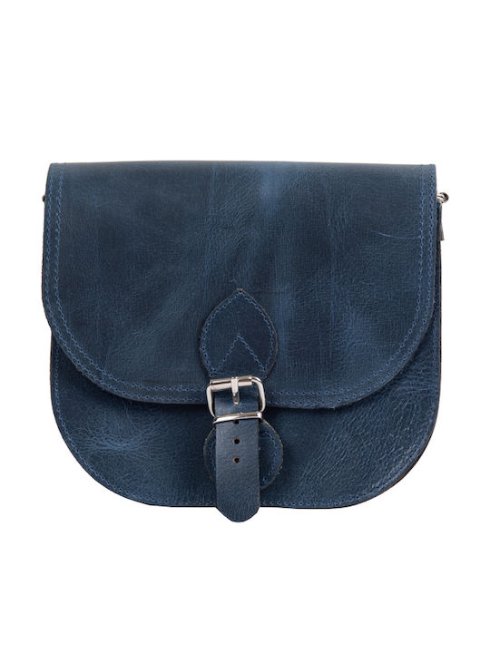 Bohemia By Kouros Leather Bag 13-1 Blue Bohemia By Kouros Leather Bag 13-1 Blue
