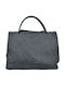 Leather 100 Leather Women's Bag Code 04-bag-ilbs-6200 Black