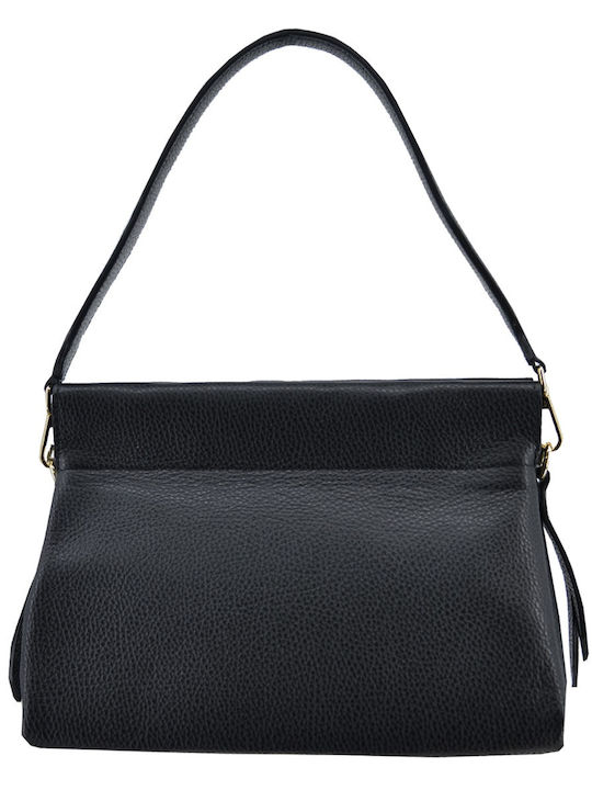 Leather 100 Δερματινη Γυναικεια Τσαντα Κωδικος 41-bag-2402-67 Black