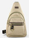 Rcm Chest Bag Canvas Fabric 210056-057 Beige