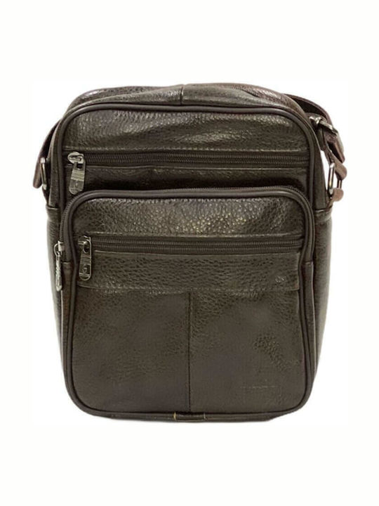 Men's Crossbody Bag Genuine Leather Excellent Q...