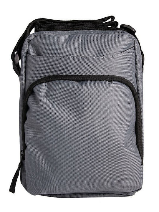Tăsnic Bărbătesc Crossbody Textil 1904 V-store gri