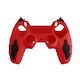 Προστατευτική Θήκη Σιλικόνης Sony Ps5 Flame Gamepad Κόκκινη