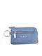 2557 Arx Leather Women's Key Holder Blue Grey Sky Blue
