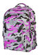 Backpack Led Wheelbee Night Vision Camouflage Pink