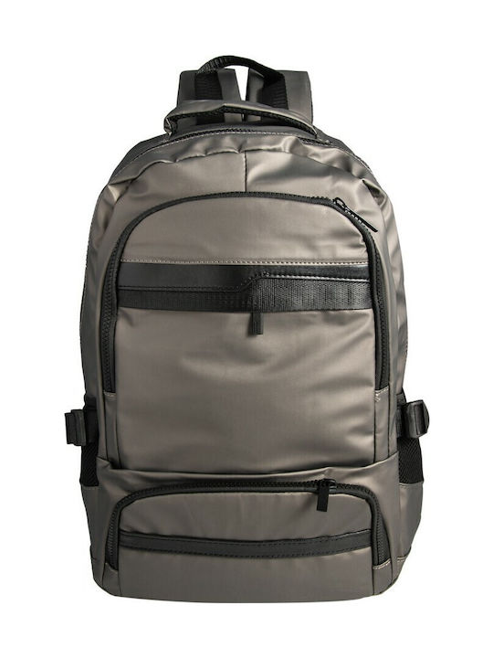 191138 Waterproof Backpack Many Pockets Khaki