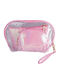 6726 Set of 3 Toiletry Bags V-store Pink