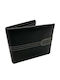 Basile Herrenbrieftasche Mit Schiebemechanismus Leder Schwarz Ba1102u2-01
