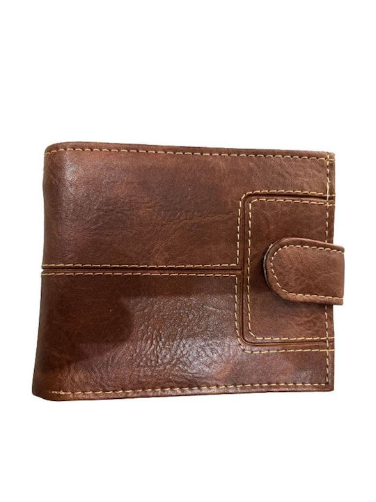 Herrenbrieftasche Gts Moda Italia Braune Identitätsfach