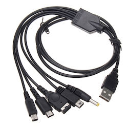 Καλώδιο Φόρτισης Usb 5 1 Wii U Νεο 3dsxl Νεο 3ds Nds Lite Sp Psp Καλώδιο Φόρτισης Usb 5 1 Wii U Νεο 3dsxl Νεο 3ds Nds Lite Sp Psp