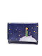Unisex Pera Basic Wallet Πορτοφολι Μικρος Πριγκηπας Little Prince Black