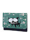 Wallet Design Black Cat Fishbone Eye Cat Black