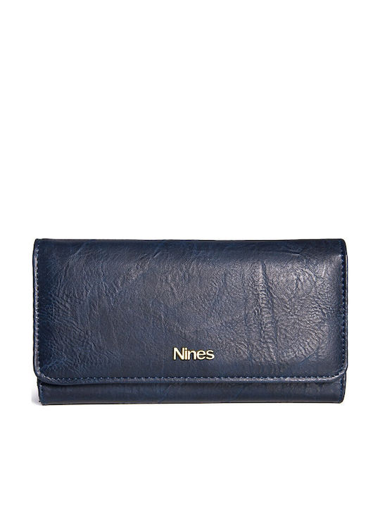 Nines Wallet 20682l9 Navy Blue
