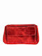 Kouros Leather Bum Bag Banana 621 Red