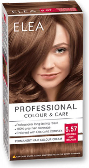 Elea Professional Color & Care No 5.57 Χρυσο Ανοιχτο Καφε 60ml
