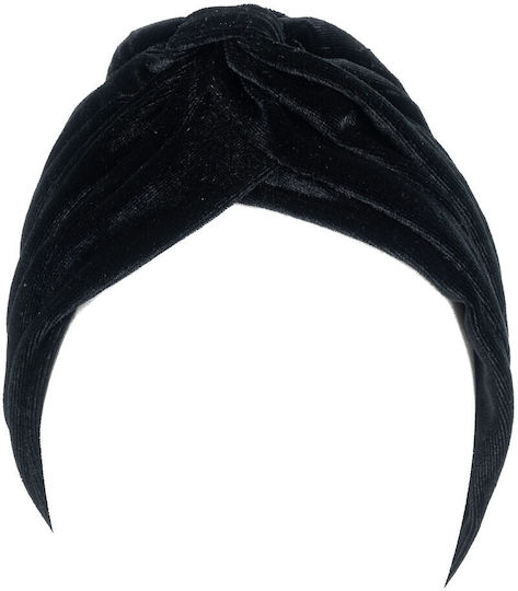 Turban Fantazy Stores 90095-38 Schwarzes Haar Stirnbänder