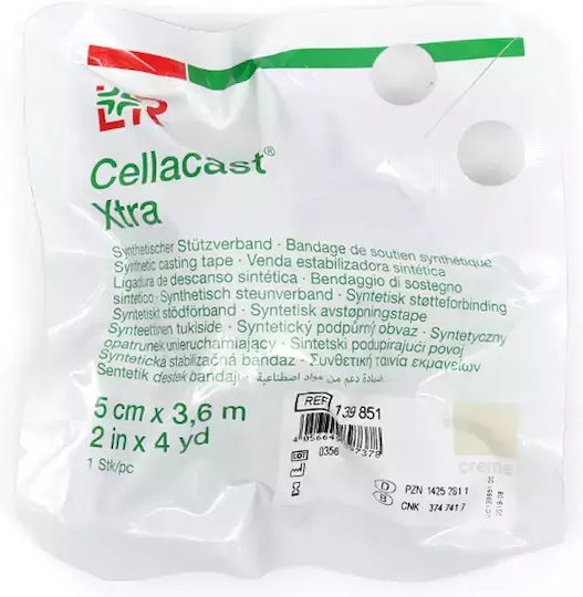 Bandaj Sintetic de Ghips Cellacast Xtra No Tack 5cm x 3,6m