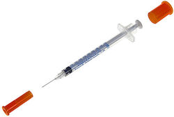 Romed Σύριγγα Ινσουλίνης 1ml 29g X 12mm 1/2" 100 Τεμάχια