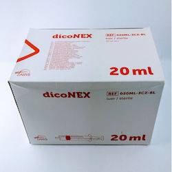 Zarys Diconex Sn 20ml Luer Ac 22g 0,8mm X 40mm 50 Bucăți