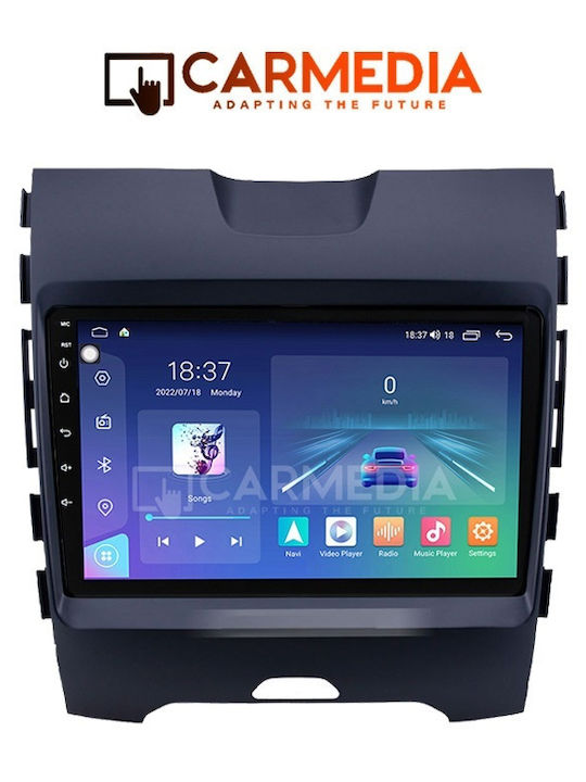 Carmedia Car Audio System for Ford Edge 2015 (Bluetooth/USB/WiFi/GPS/Apple-Carplay/Android-Auto) with Touch Screen 9"