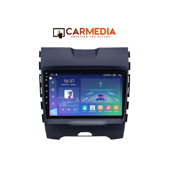 Carmedia Car Audio System for Ford Edge 2015 (Bluetooth/USB/WiFi/GPS/Apple-Carplay/Android-Auto) with Touch Screen 9"