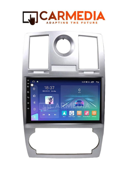 Carmedia Car Audio System Chrysler 300C 2005-2010 (Bluetooth/USB/WiFi/GPS/Apple-Carplay/Android-Auto) with Touch Screen 9"