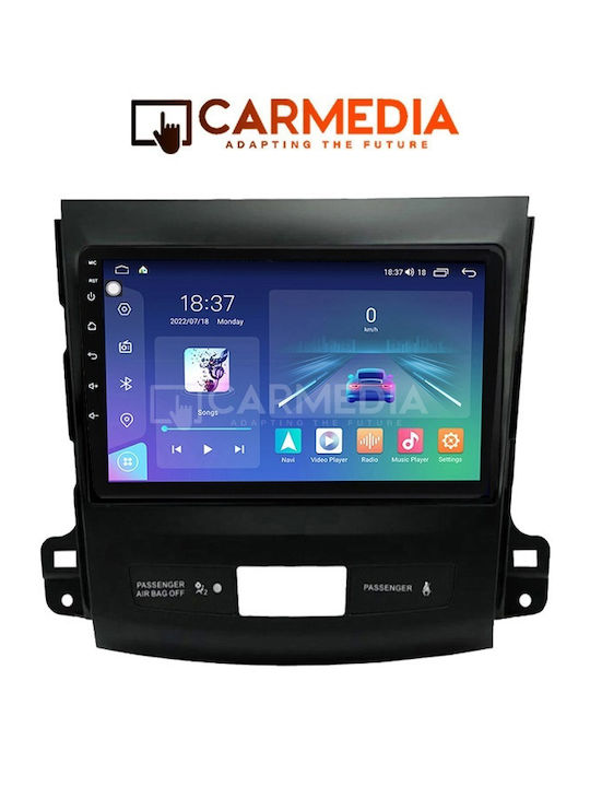 Carmedia Автомобилна Аудио Система (Блутут/USB/WiFi/GPS/Apple-Carplay/Android-Auto) с Тъчскрийн 9"