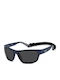 Polaroid Men's Sunglasses with Blue Frame and Grey Polarized Lens PLD7037/S FLL/M9