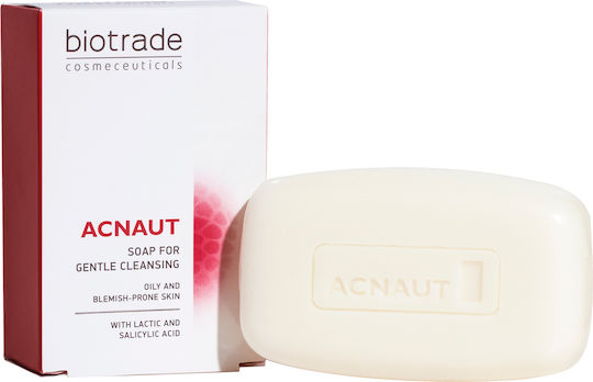 Biotrade ACNAUT Soap Сапун Почистване Лице за Акнеична Кожа 100гр