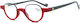 Cammello Reading Glasses +1.50 Gray Red