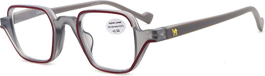 Cammello Reading Glasses +1.50 in Gray color